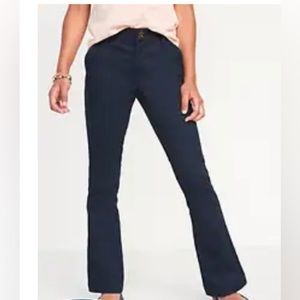 School Uniform Bootcut Pants for Girls